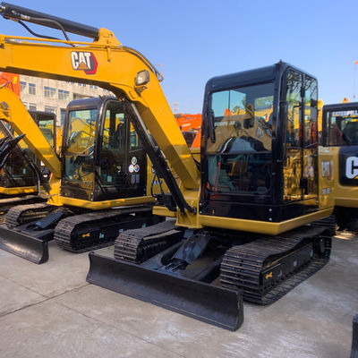 建設 黄 Cat305 2手掘削機 中古 カタツムリ掘削機 5400kg