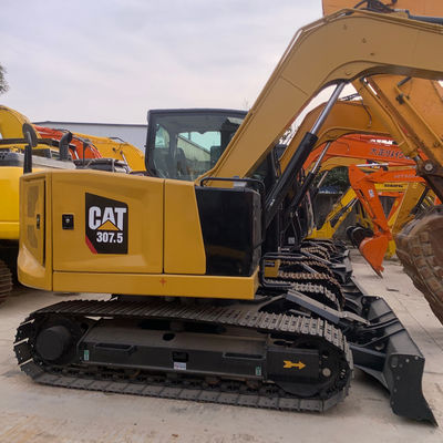 7210kg 大型用キャット掘削機 二手用 ハイドロリッククローラー掘削機 CAT307