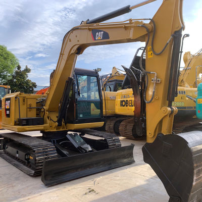 強力な黄色の水力使用キャット掘削機 クローラータイプ2手掘削機 CAT308D