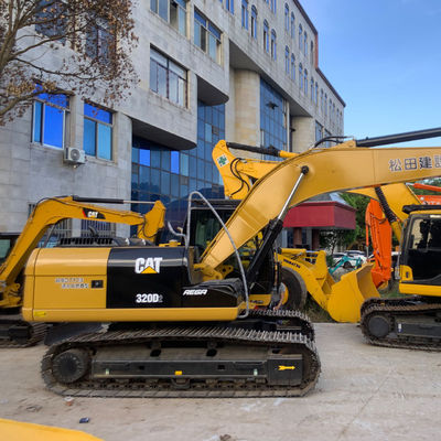 2nd Hand CAT クローラー 掘削機 ハイドロリック 掘削機 CAT320D2L 建設機器