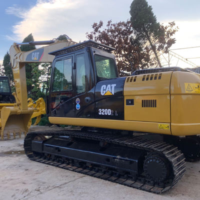 2nd Hand CAT クローラー 掘削機 ハイドロリック 掘削機 CAT320D2L 建設機器
