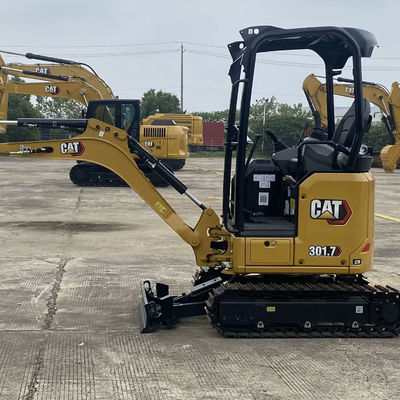16.1kW 中古キャット掘削機 ミニ掘削機 キャット301.7 中古 無事に動作