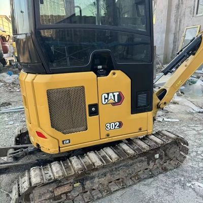 材料処理 古いミニ掘削機 掘削機 Cat302 地球移動機械