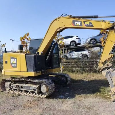 水力用ミニ掘削機 掘削機 Cat307 41.5kw 頑丈なクローラー掘削機