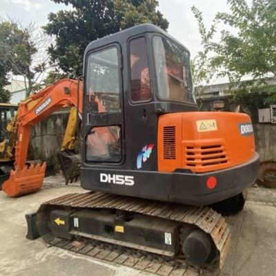 農業用ミニ掘削機 DOOSAN 55 クローラー掘削機 建設機器