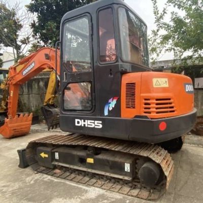 農業用ミニ掘削機 DOOSAN 55 クローラー掘削機 建設機器