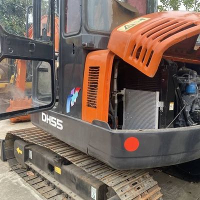 農業用ミニ掘削機 DOOSAN 55 クローラー掘削機 建設機器