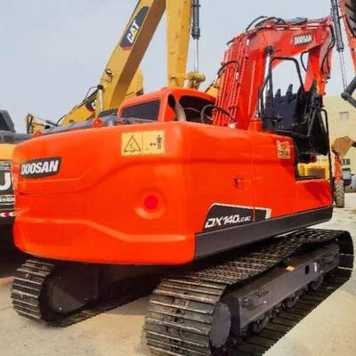 中古 ドーサン DH140 12トンのクローラー掘削機 旧土移動機械