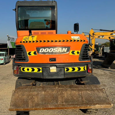 48KW 中古DOOSAN掘削機 ドーサンDX60W 水力クローラー掘削機 5550 kg
