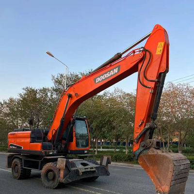 ドーサン DX210W 中古車輪掘削機 水力ミニ中古掘削機 20100 kg