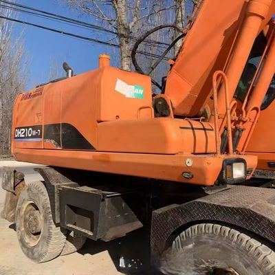 Doosan 210w-7 中古車輪掘削機 掘削機 115kW 鉱業用