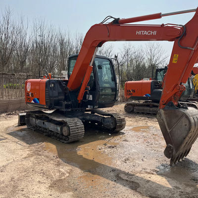 ヒタチZX70 中古水力掘削機 クローラー型掘削機 6510 kg