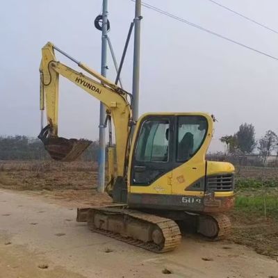 中古ハインダイ 60 掘削機 掘削機 ミニ 水力 クローラー 掘削機 5850kg