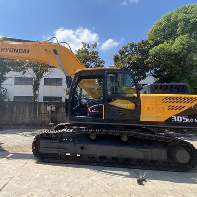 125KW 中古ハインダイ掘削機 ハインダイ305lc-9s 水力クローラー掘削機 黄色
