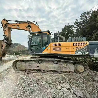 中古ハインダイ クローラー 掘削機 ハインダイ520-9 オールド 掘削機 52170kg ディーゼルエンジン