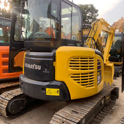 使用済み クローラー 水力掘削機 コマツー Pc55 5160kg 掘り基礎