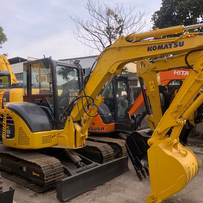 使用済み クローラー 水力掘削機 コマツー Pc55 5160kg 掘り基礎