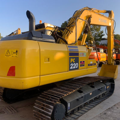クローラータイプ コマツー Pc220 中古掘削機 23100kg 1m3 バケツ容量