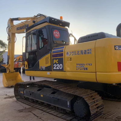 クローラータイプ コマツー Pc220 中古掘削機 23100kg 1m3 バケツ容量