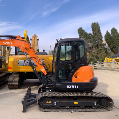 小型古着建設用掘削機 KUBOTA KX161 水力クローラー掘削機 中古