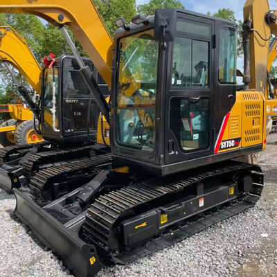 クローラー型 中古 Sany 掘削機 SANY SY75C 建設機械 7280 kg