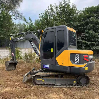 2000rpm 36.5kw 中古 VOLVO EC55D 掘削機 中古 建設機器
