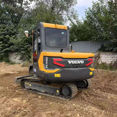 2000rpm 36.5kw 中古 VOLVO EC55D 掘削機 中古 建設機器
