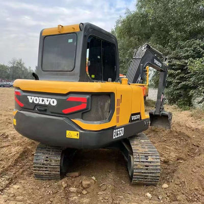 2000rpm 36.5kw 中古 VOLVO EC55D 掘削機 中古 建設機器