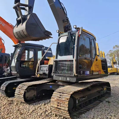 VOLVO EC140 中古水力掘削機 77KW オールドボルボ クローラー掘削機 高効率