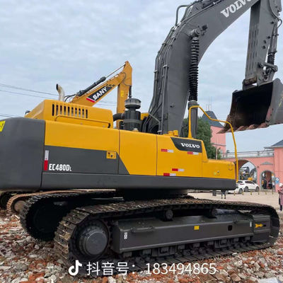 水力用掘削機機器 VOLVO EC480 破壊のための燃料効率