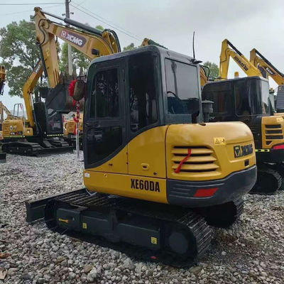 中古の36.2W重型建設掘削機 XCMG XE60 中古掘削機