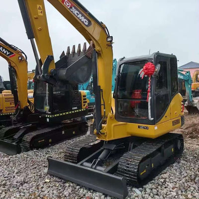 中古の36.2W重型建設掘削機 XCMG XE60 中古掘削機