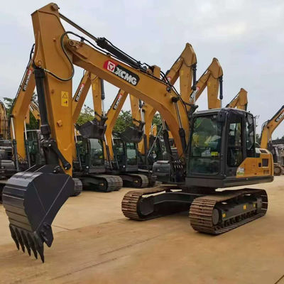 強力な二手掘削機 XCMG XE135 中古水力クローラー掘削機