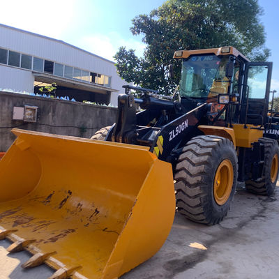 5トン Xcmg ZL50GN 中古 フロントローダー 積木輸送用重機械