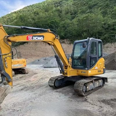 ディーゼルエンジン使用 ミニ掘削機 掘削機 XCMG XE60DA 水力クローラー掘削機