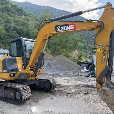 ディーゼルエンジン使用 ミニ掘削機 掘削機 XCMG XE60DA 水力クローラー掘削機
