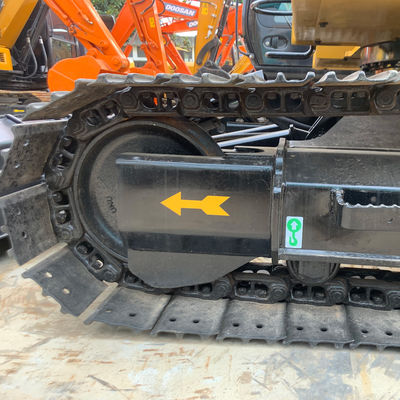 クローラー型 中古掘削機 CAT307.5 バックホーバケット付き古いカタツムリ掘削機