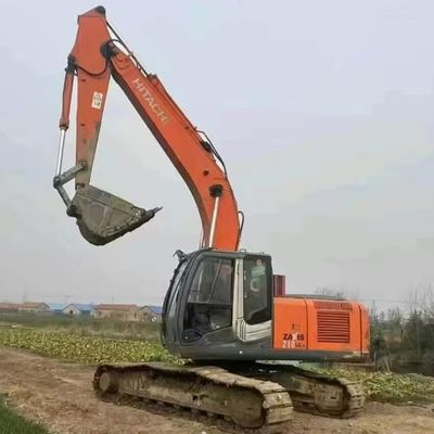 燃料効率の良い古用掘削機 掘削機 HITACHI Zax120 中古製 建設機械