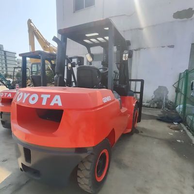 5トンの負荷 中古フォークリフト ミニトヨタ 50 ディーゼルフォークリフト 高効率